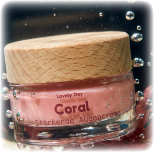 Coral - stärkende Augencreme